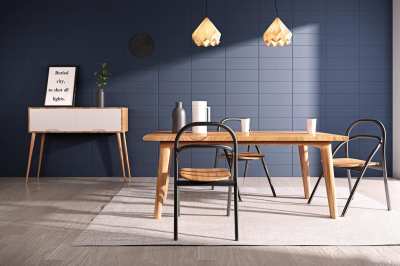 北欧休闲桌椅3D模型下载